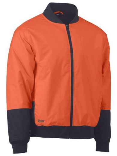 Picture of Two Tone Hi Vis Bomber Jacket